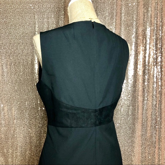 MICHAEL KORS Black Suede Sheath Dress - Picture 4 of 6